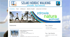 Desktop Screenshot of nordicwalking.sztutowo.pl